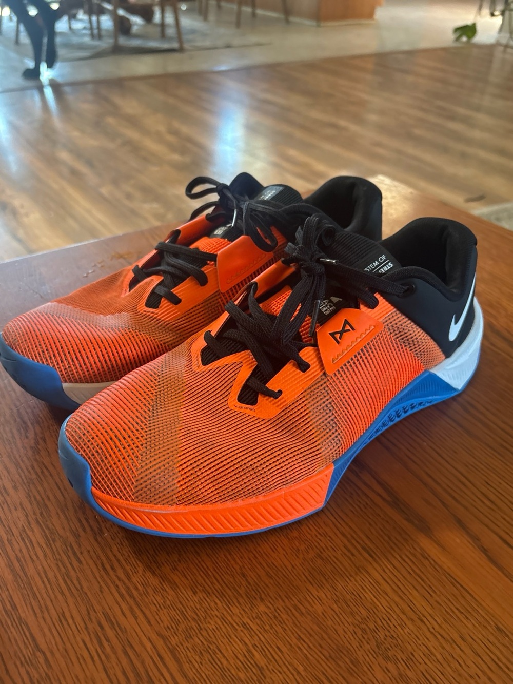 Nike Metcon  Orange and Blue Men's Athletic Shoes